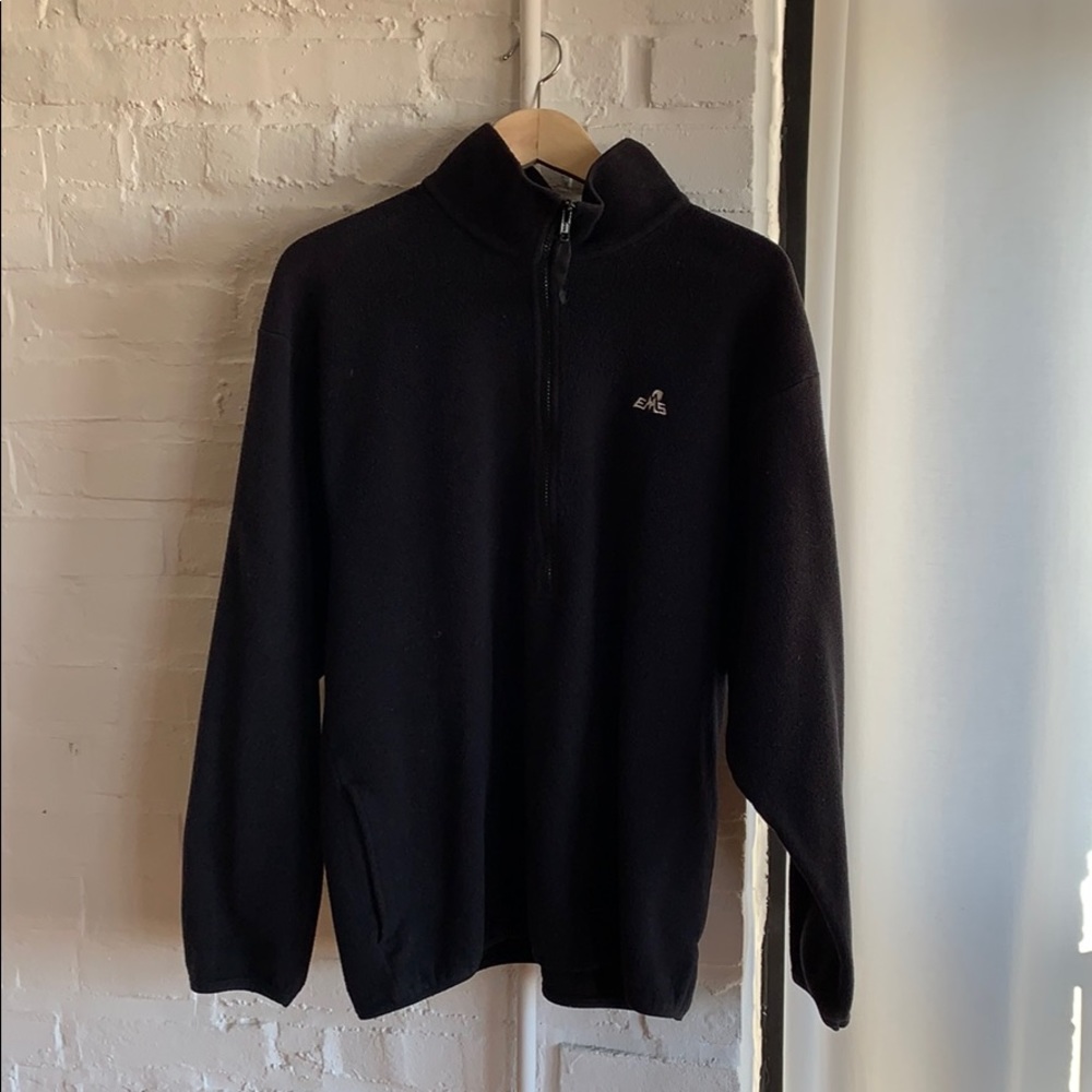 Vintage EMS 1/2 zip pullover fleece w/ pockets